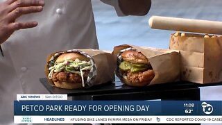 Petco Park prepared for Opening Day