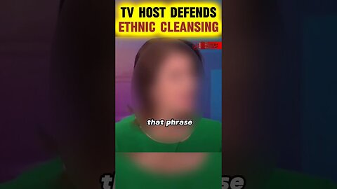 TV host defends ethnically cleansing Muslims