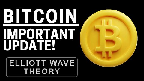 Bitcoin BTC Important Update Price Prediction News Today | Elliott Wave Technical Analysis