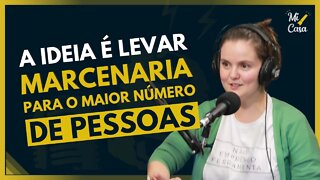 A STOPA LAB leva A MARCENARIA RAIZ para o Brasil Inteiro | Letícia Saba | Cortes do Mi Casa