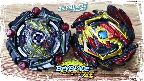 CURSE SATAN .Hr.Un 1D vs VENOM DIABOLOS .4T.Mr' - Beyblade Burst ベイブレードバースト