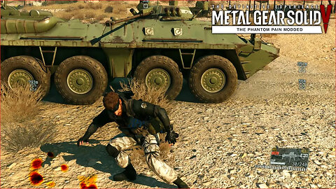 Dancing with a Soviet BTR - Modded MGS 5