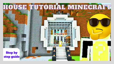 mountain House, Minecraft house tutorial, step by step guide, #minecraft #gaming