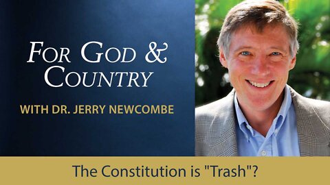 The Constitution is "Trash"?