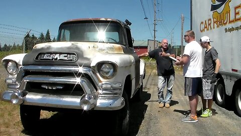 1955 GMC Napco 4X4 Project Truck CTR-39