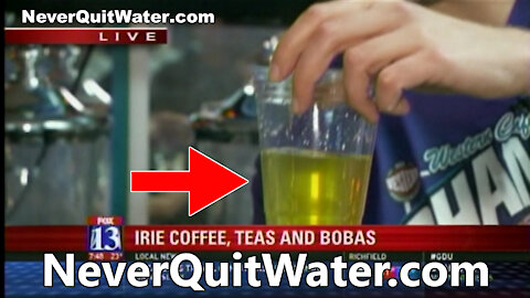 Yellow Pesticides Removed on LIVE TV (FOX 13) - Tap vs. 'Never Quit Water' - FULL VIDEO