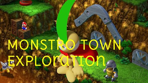 Exploring Monstro Town Super Mario RPG 9