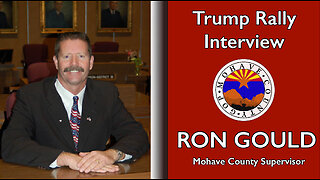 President Trump Rally - Ron Gould Interview