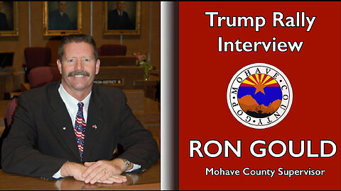 President Trump Rally - Ron Gould Interview