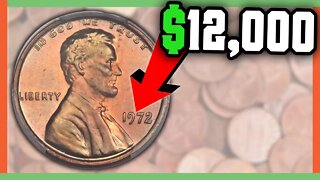 $12,000 RARE PENNY WORTH MONEY - RARE PENNIES TO LOOK FOR!!