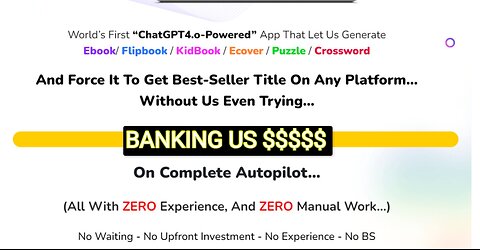 InstaBookAI Demo: AI That Creates, Publishes, and Sells Unlimited High-Demand Best-Selling eBooks