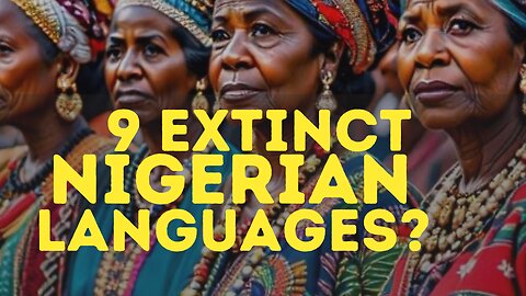 Extinct Nigerian Languages