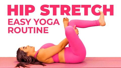 EASY Yoga for Beginners! Hip Stretching for Tight Muscles! Full Stretches