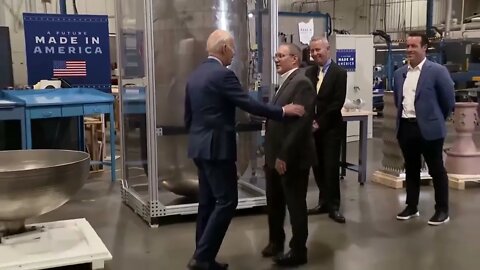 Confused President Joe Biden Asks 'Where am I Heading' at Ohio Manufacturing Facility