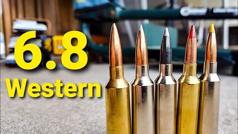 6.8 Western - 100 yard AMMO TEST | Winchester XPR