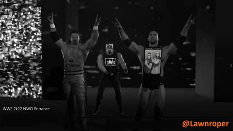 WWE 2k22 NWO Entrance