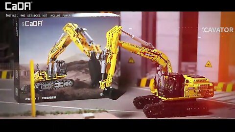 SUPER Blocks RC Excavator for Kids and adults