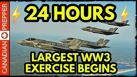 BREAKING⚡F-35S SENT TO LENINGRAD, 100,000 UKRAINIANS PREPARE, 24 HRS TO WW3 EXERCISE, CANADA BURNS