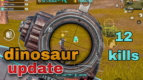 Dinosaur new update in ipad gameplay | #pubgmobile