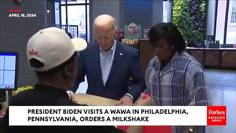 Biden Struggles To Close Takeout Box At Wawa, Eventually Gives Up And Tells Handler To Take The Box