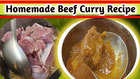 How to make Beef curry recipe with potatoes | beef curry recipe by welcomefriends