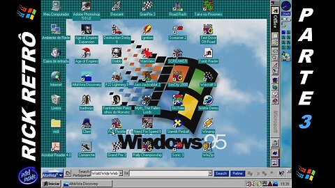 PC com Windows 95 parado no tempo + Jogos (Parte 3)