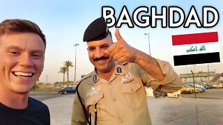 The Modern Side of BAGHDAD & Meeting Locals! Iraq Travel Vlog شاب أمريكي يزور أماكن حديثة في بغداد