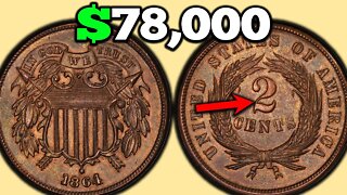 How much is a 2 Cent Coin Worth? 1864 2 Cent Piece Values