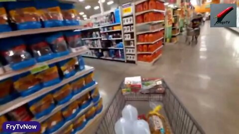 Texas (USA) Supermarket run with FryTVnow