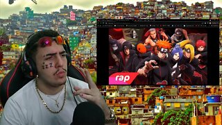 FUNKEIRO REACT Rap da Akatsuki (Naruto) - OS NINJAS MAIS PROCURADOS DO MUNDO | NERD HITS