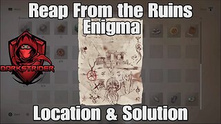 Assassin's Creed Mirage- Reap From the Ruins Enigma