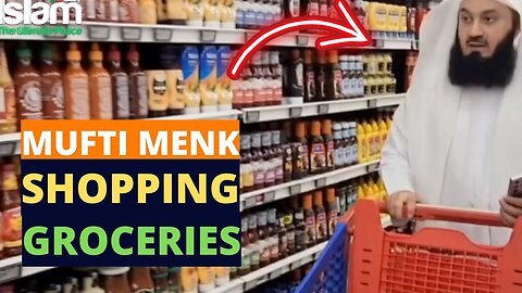 MUFTI MENK DOING GROCERY SHOPPING FOR HOME