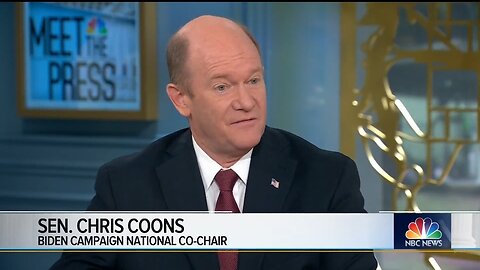 Sen Chris Coons Claims Biden Has An Incredible Record To Run On