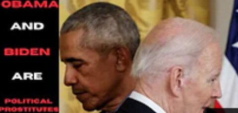 Biden and Obama are two of the biggest political prostitutes in modern history.
