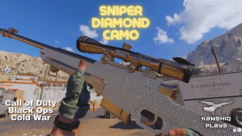 Sniper Diamond Camo Unlocked!!