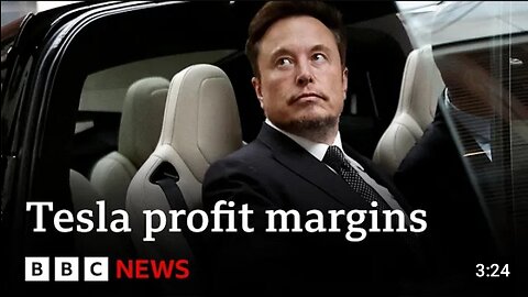 Elon Musk says cutting the Tesla price in turbulent times - BBC news