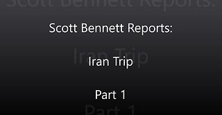 GFTV. Scott Bennett. Iran Trip TvNI. part 1