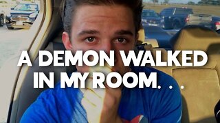 a DEMON WALKED IN MY ROOM while I was sleeping || TRUE STORY + bible study