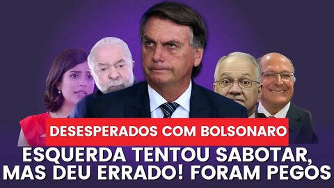 DESESPERADOS com o que está chegando || Tentaram sabotar Bolsonaro, mas se lascaram! || Crimes e +