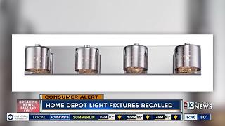 Home Depot recalling vanity fixtures