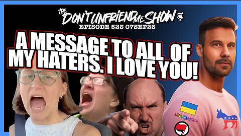 🚨 A Message to All of My Haters… I Love You!