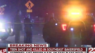 19yo shot and killed in SE Bakersfield