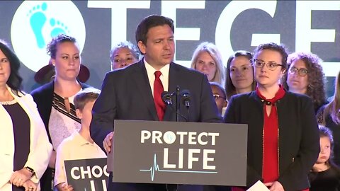 Gov. DeSantis signs controversial 15-week abortion ban into law