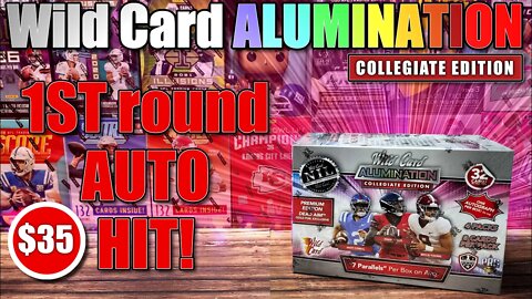 2022 Rookie AUTO Hunting | 2021 Wild Card Alumination NIL Collegiate Edition Retail Box (Mega Box?)