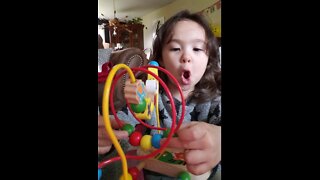 2 year's old singing rock a bye baby by herself