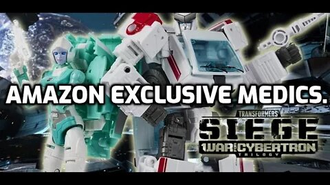 Transformers War For Cybertron Galactic Odyssey Paradron medics revealed - Transformers Amazon Exclu