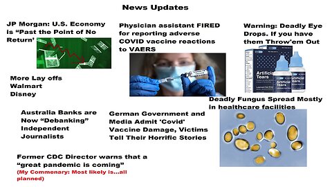 News Updates Economic, jabs, Medical, Other