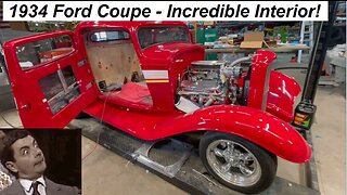 ZZ Top Replica Incredible Interior | 1934 Ford Coupe | Hickman Creations