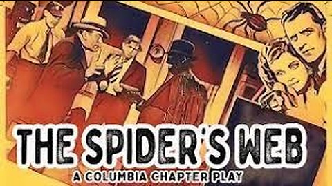 THE SPIDER'S WEB (1938)--a colorized 15-chapter serial in one video