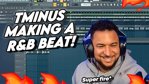 T Minus - Making an Emotional R&B Beat 😢🔥